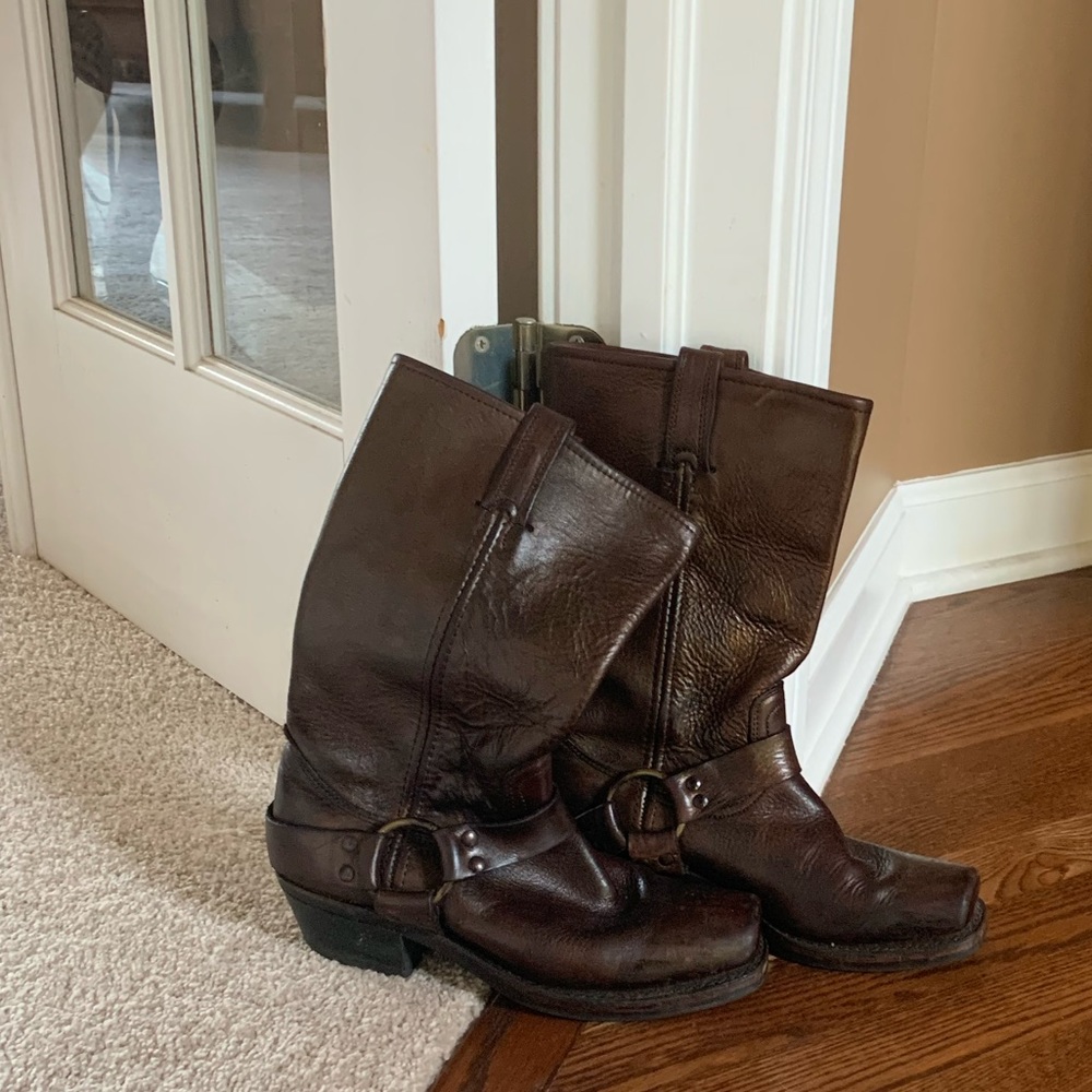 Frye Harness Women’s Boots 7.5 $328 Ret.